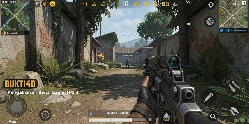 Gameplay BUKTI4D yang mendebarkan dalam mode TPS