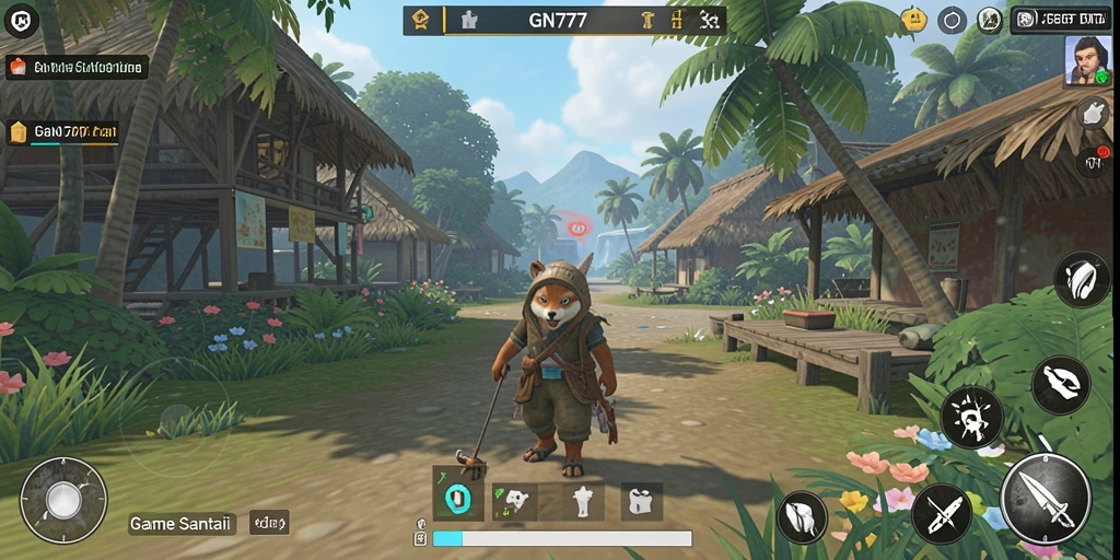 Screenshot gameplay GN777 yang menyenangkan dan seru.
