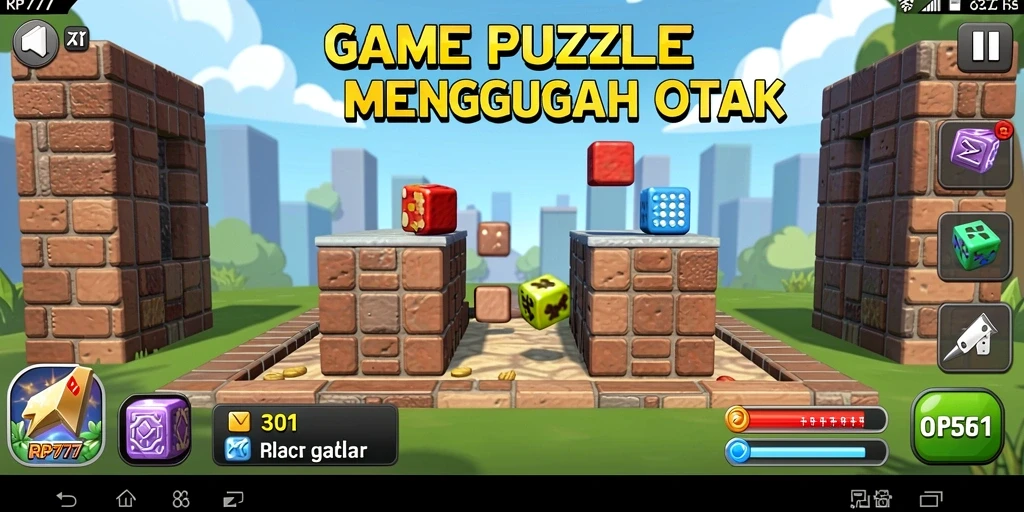 Screenshot RP777 menampilkan gameplay interaktif dan menantang.