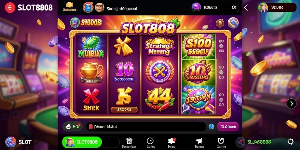 Gameplay seru SLOT8808 yang menantang pemain dengan strategi.
